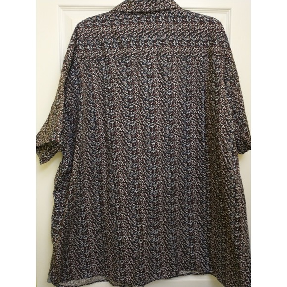 Men's Twenty Eight Degrees Button Up All Over Floral Print 3XL - Picture 2 of 8